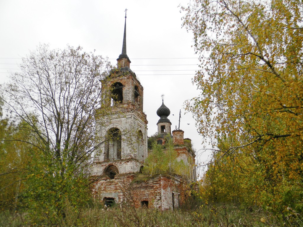 Церковь Казанской иконы Божией Матери, Новленское (Юрьевецкий район, Ивановская область). фасады