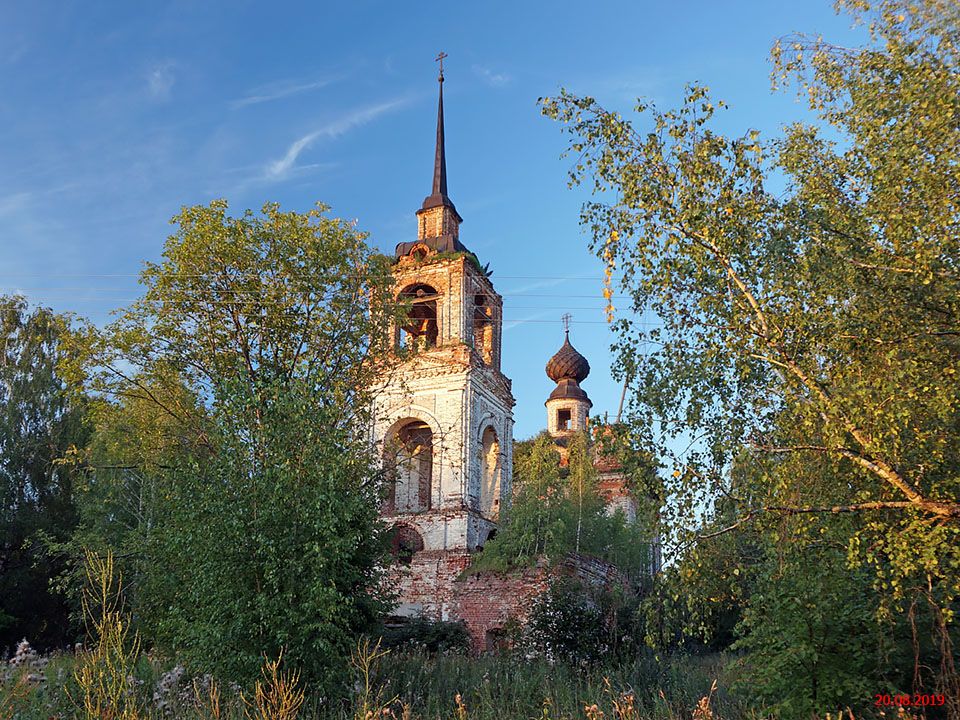 Церковь Казанской иконы Божией Матери, Новленское (Юрьевецкий район, Ивановская область). фасады