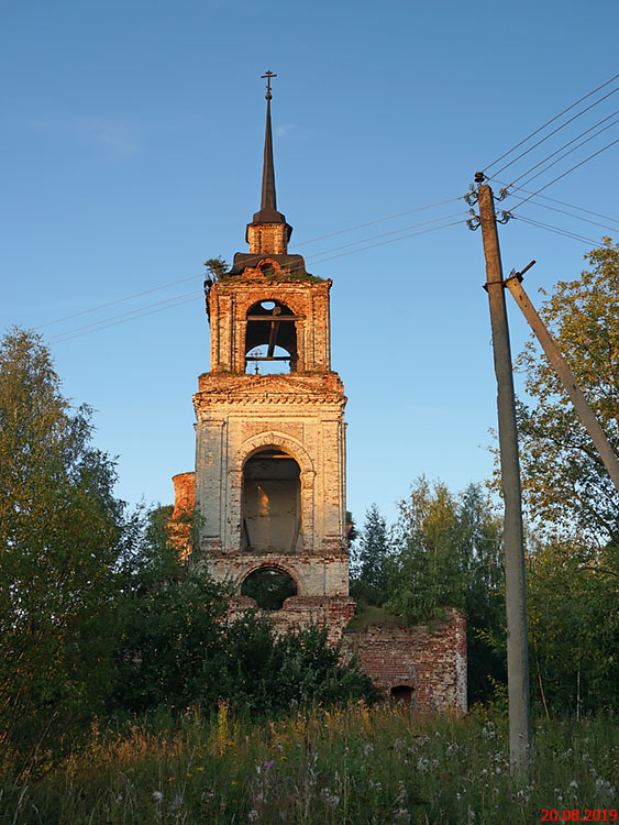 Церковь Казанской иконы Божией Матери, Новленское (Юрьевецкий район, Ивановская область). фасады