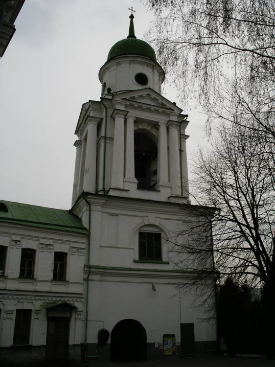 Вознесенский Флоровский женский монастырь, Подол (Подольский район, Украина, г. Киев). общий вид в ландшафте