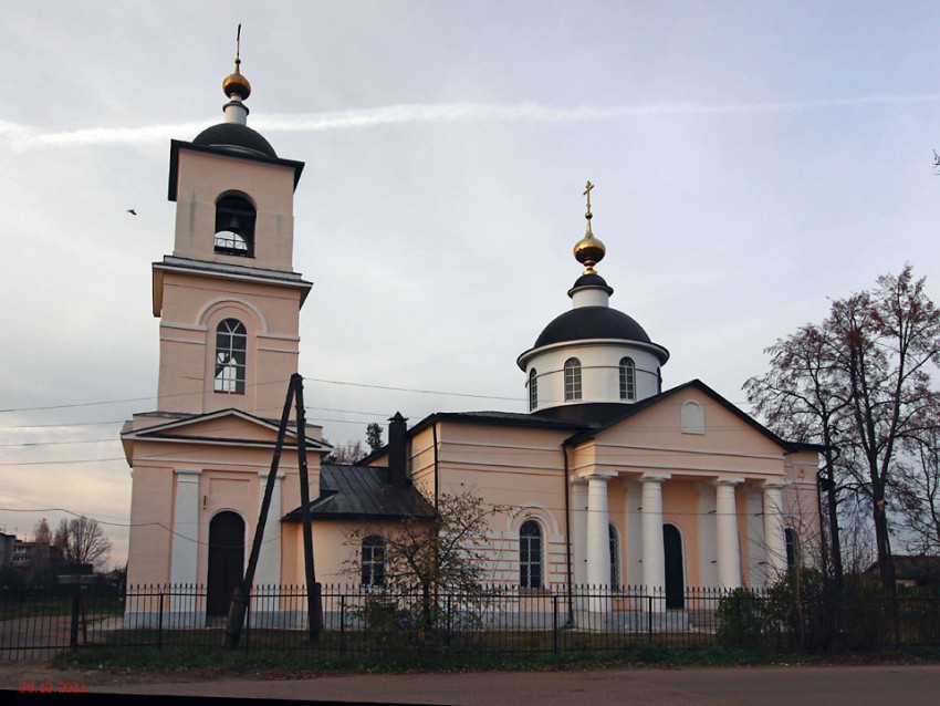 Новоникольское. Церковь Вознесения Господня (Николая Чудотворца). фасады