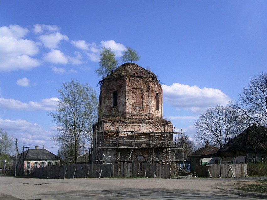 Торопец. Церковь Успения Пресвятой Богородицы. фасады, вид с запада