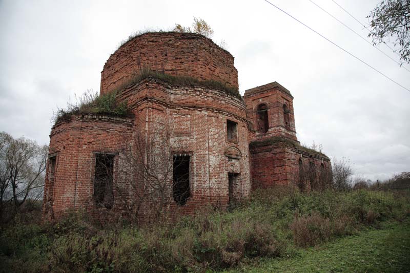 Церковь Троицы Живоначальной, Георгиевское (Калуга, город, Калужская область). фасады