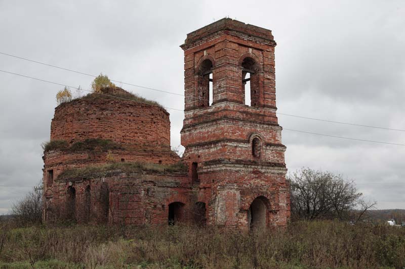 Церковь Троицы Живоначальной, Георгиевское (Калуга, город, Калужская область). фасады