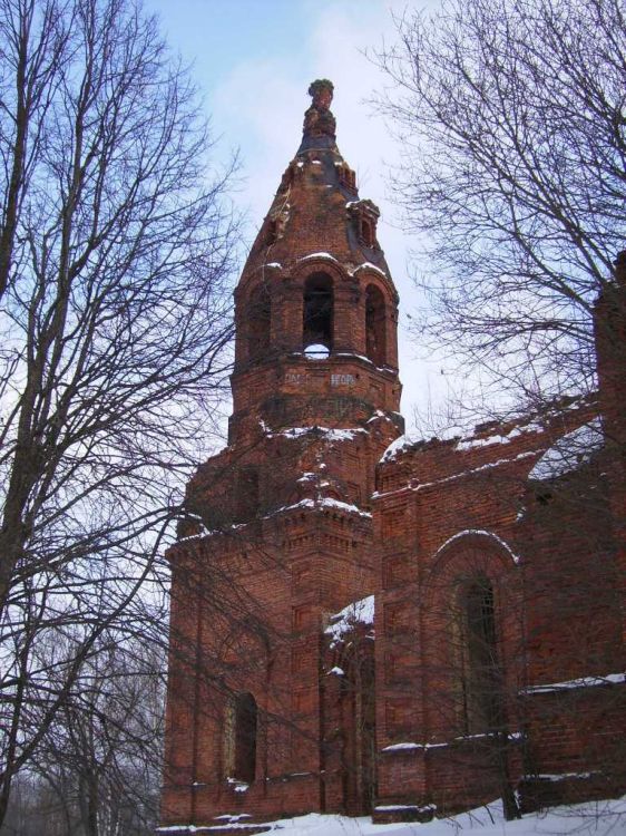 Большая Каменка. Церковь Вознесения Господня. фасады, Колокольня