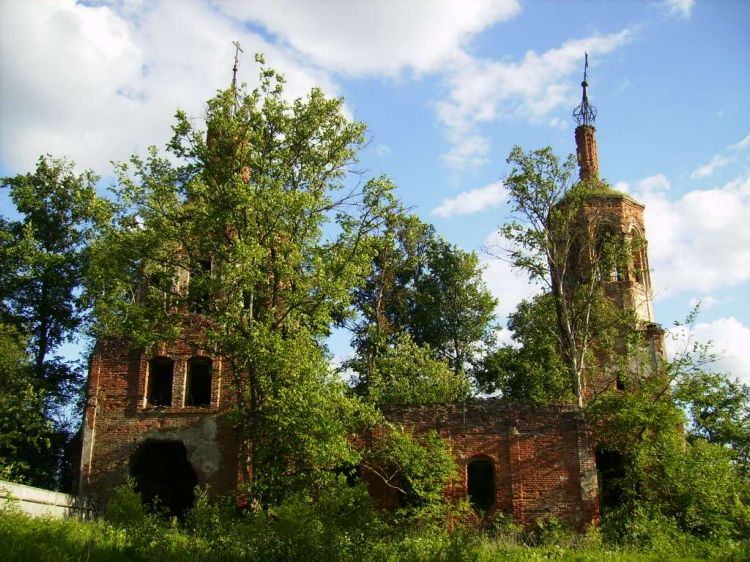 Церковь Георгия Победоносца на Поляне, Галкино (Калуга, город, Калужская область). фасады