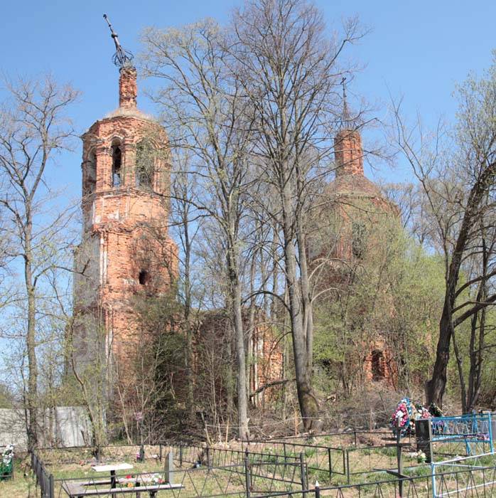 Церковь Георгия Победоносца на Поляне, Галкино (Калуга, город, Калужская область). фасады