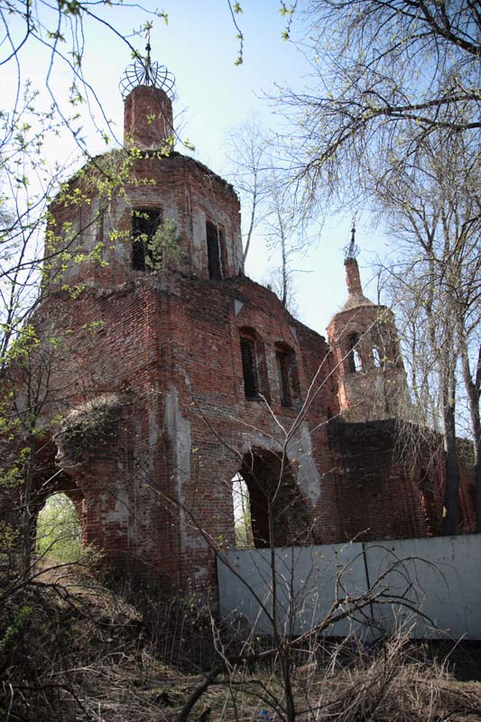 Церковь Георгия Победоносца на Поляне, Галкино (Калуга, город, Калужская область). фасады
