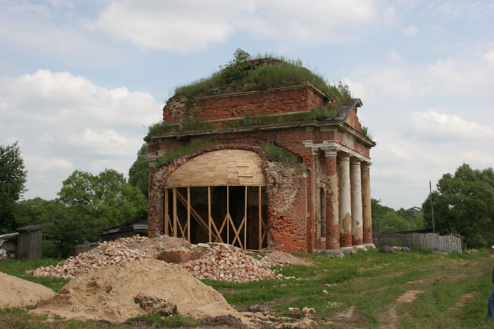 Церковь Николая Чудотворца, Грабцево (Ферзиковский район, Калужская область). документальные фотографии