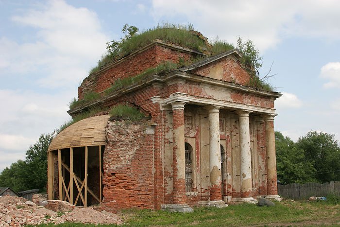 Церковь Николая Чудотворца, Грабцево (Ферзиковский район, Калужская область). документальные фотографии