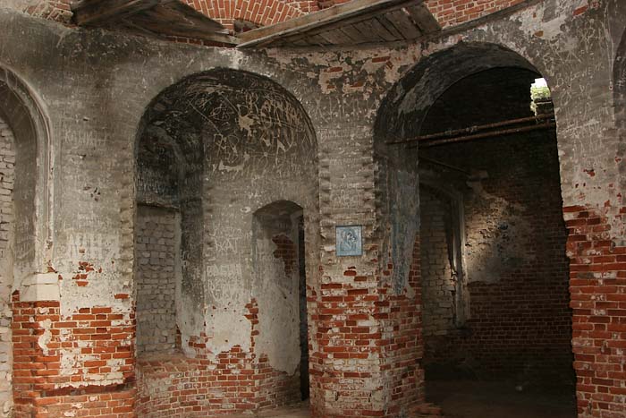 Церковь Николая Чудотворца, Грабцево (Ферзиковский район, Калужская область). интерьер и убранство