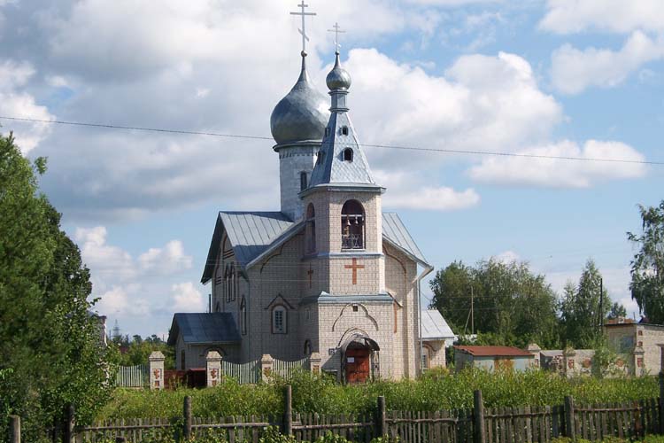 Родники. Церковь Александра Невского. фасады