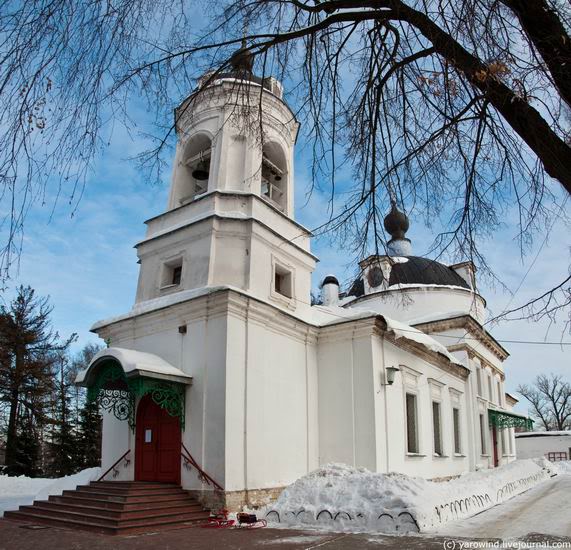 Остафьево. Церковь Троицы Живоначальной. фасады