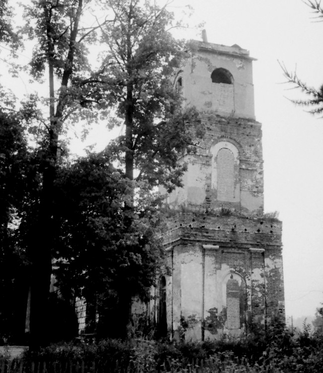 Новоникольское. Церковь Вознесения Господня (Николая Чудотворца). архивная фотография