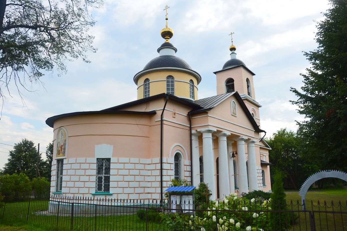 Новоникольское. Церковь Вознесения Господня (Николая Чудотворца). фасады