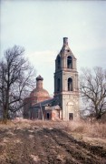 Церковь Тихвинской иконы Божией Матери, отсканировано с моей фотографии 1996г.<br>, Костино, Дмитровский городской округ, Московская область