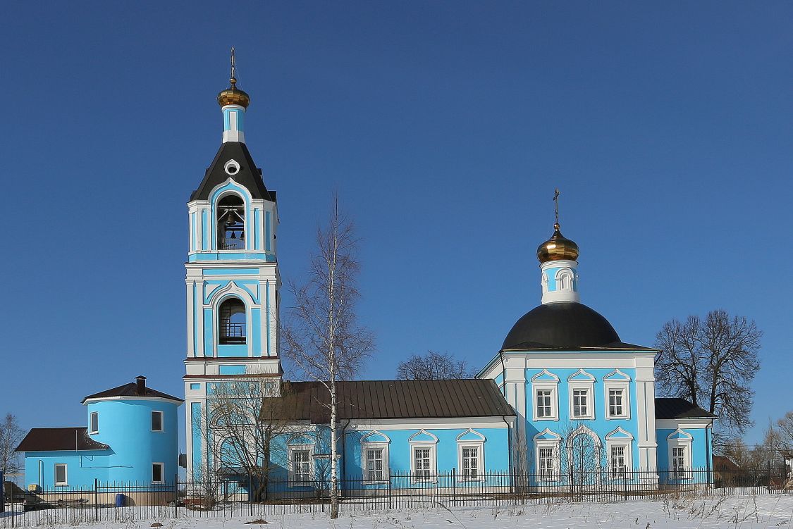 Церковь Тихвинской иконы Божией Матери, Костино (Дмитровский городской округ, Московская область). фасады