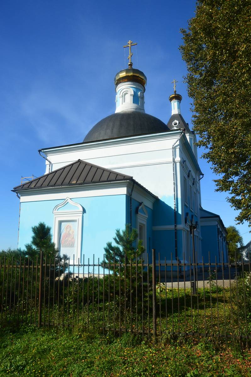 Церковь Тихвинской иконы Божией Матери, Костино (Дмитровский городской округ, Московская область). фасады