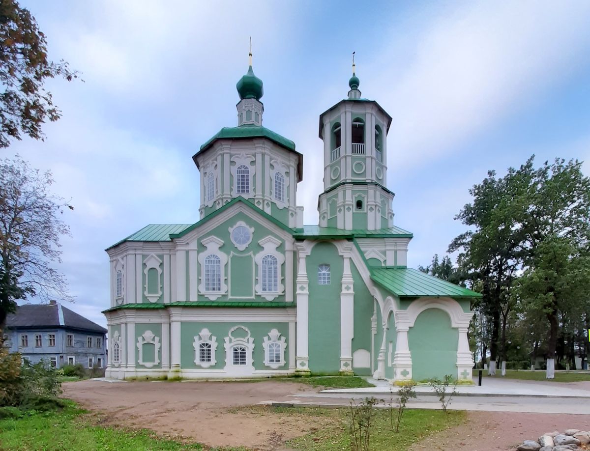 Церковь Богоявления Господня, Торопец (Торопецкий район, Тверская область). фасады