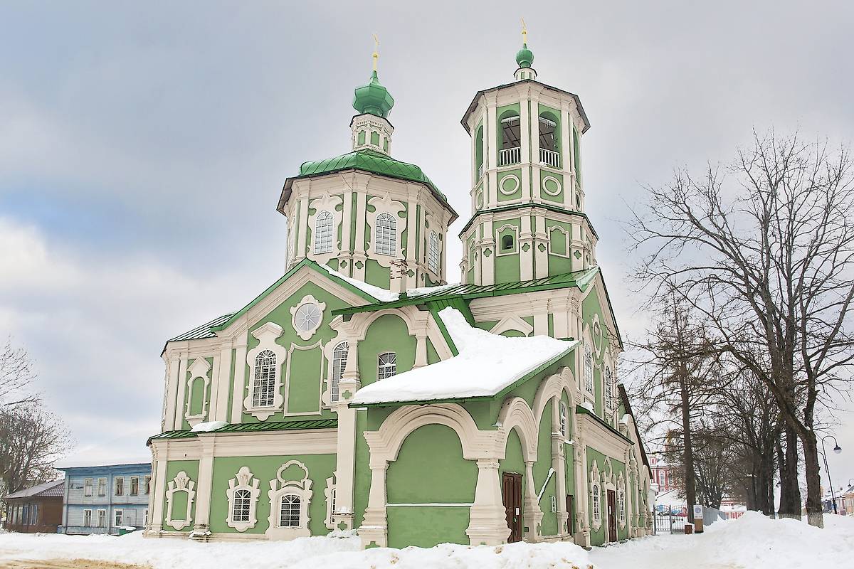 фасады. Церковь Богоявления Господня, Торопец (Торопецкий район, Тверская область)
