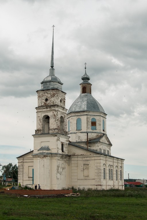Симбухово. Церковь Михаила Архангела. фасады