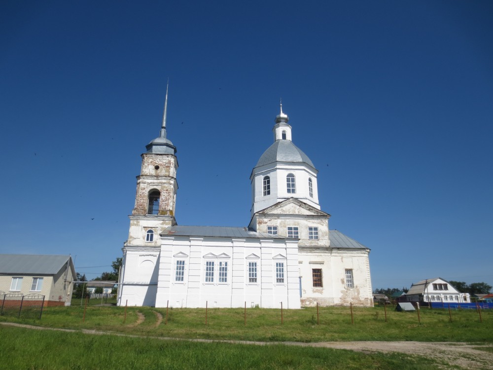 Церковь Михаила Архангела, Симбухово (Мокшанский район, Пензенская область). фасады