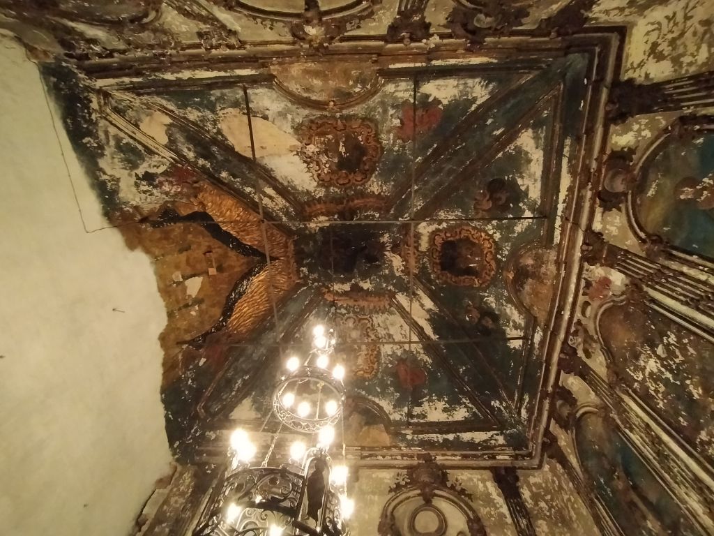 Церковь Рождества Иоанна Предтечи, Торопец (Торопецкий район, Тверская область). интерьер и убранство, свод основного объема