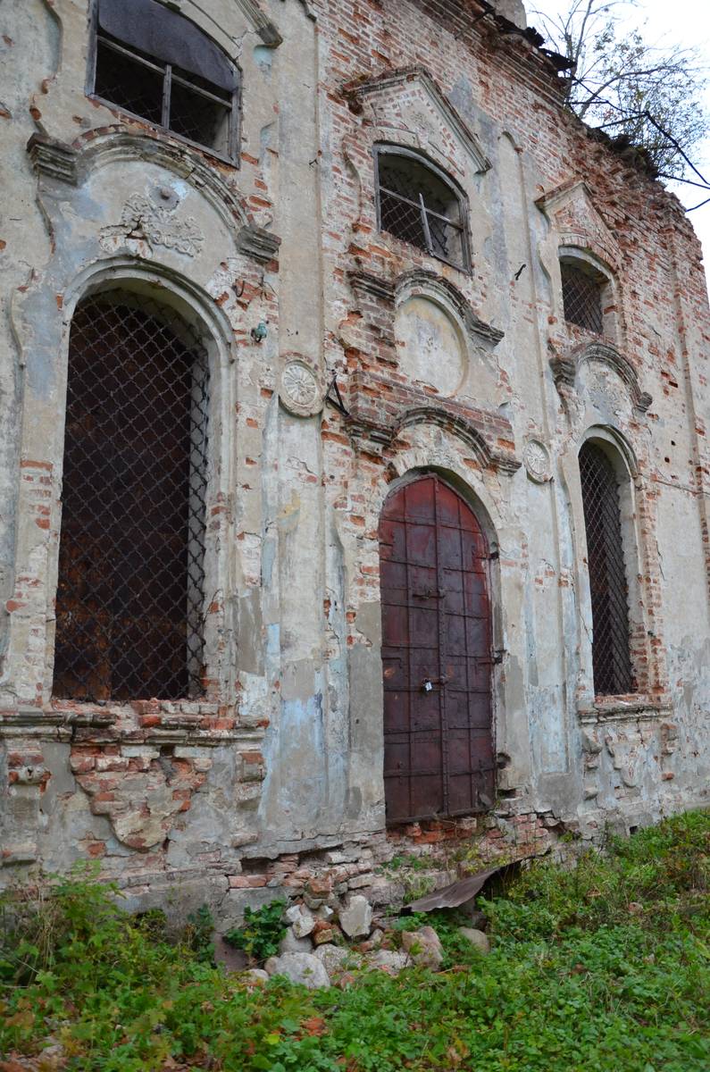 Церковь Успения Пресвятой Богородицы, Торопец (Торопецкий район, Тверская область). архитектурные детали, Фрагмент южного фасада