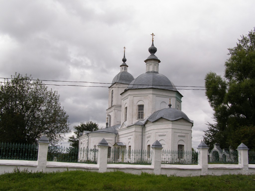 Юрово. Церковь Николая Чудотворца. фасады