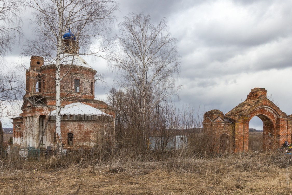 Церковь Успения Пресвятой Богородицы, Карачарово (Собинский район, Владимирская область). фасады