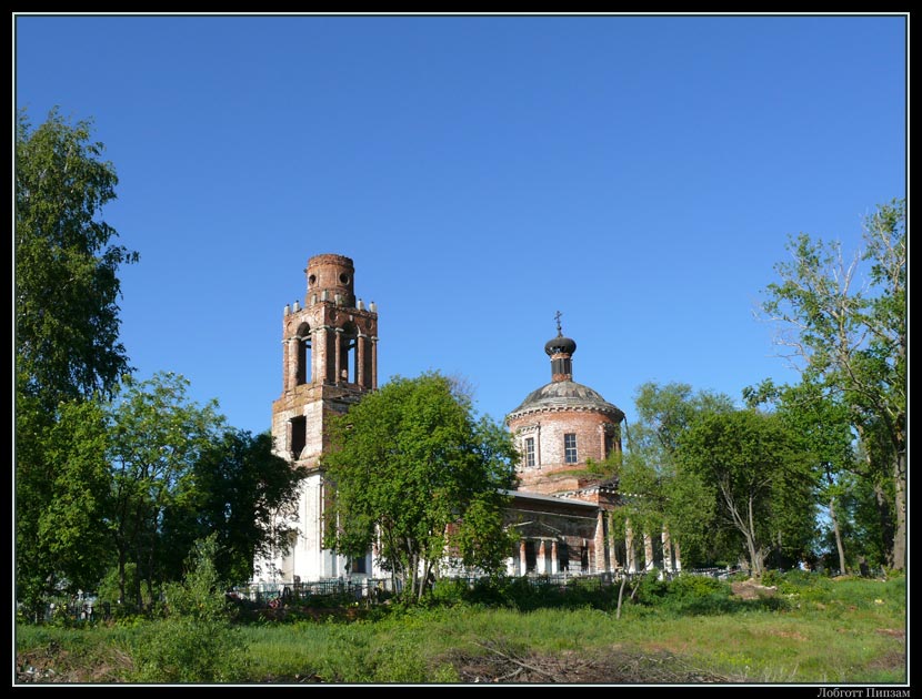 Карачарово. Церковь Успения Пресвятой Богородицы. фасады