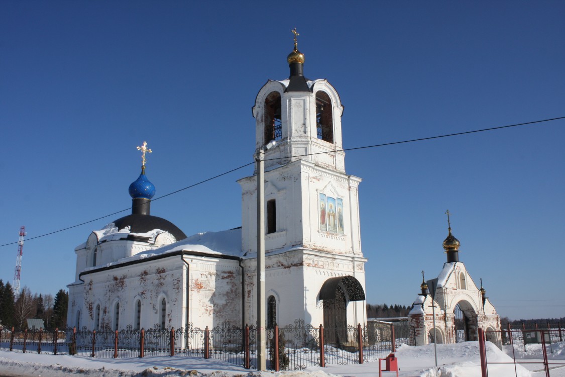 Церковь Покрова Пресвятой Богородицы, Локотня (Одинцовский городской округ и ЗАТО Власиха, Краснознаменск, Московская область). фасады