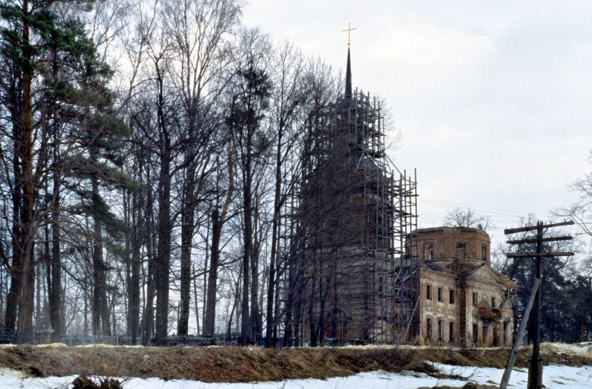 Подьячево. Церковь Николая Чудотворца. фасады