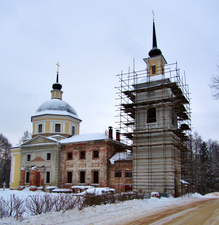 Подьячево. Церковь Николая Чудотворца. фасады, вид с севера
