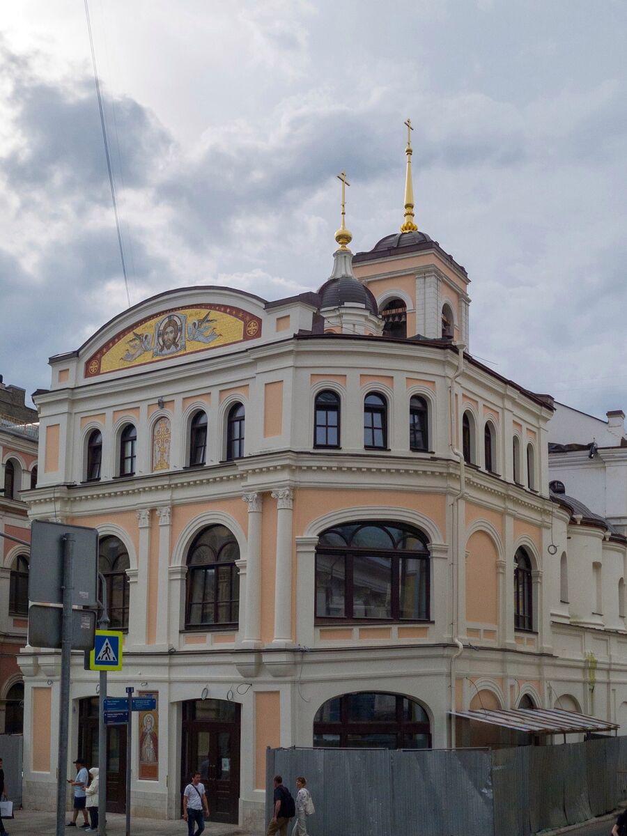 Церковь Илии Пророка на бывшем Новгородском подворье, Тверской (Центральный административный округ (ЦАО), г. Москва). фасады