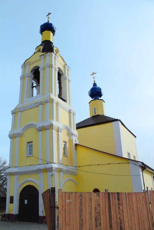 Церковь Николая Чудотворца, Чижовка (Калуга, город, Калужская область). фасады, Вид с запада
