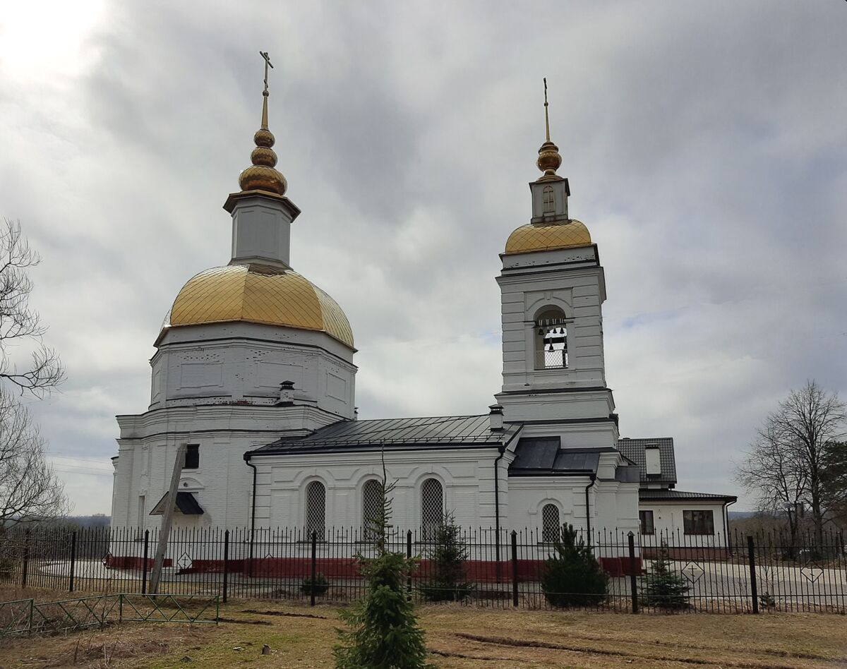 Церковь Троицы Живоначальной, Георгиевское (Калуга, город, Калужская область). фасады