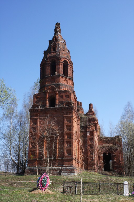 Большая Каменка. Церковь Вознесения Господня. фасады