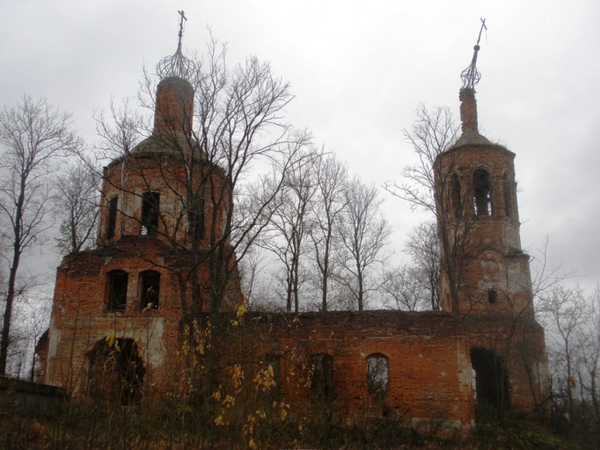 Церковь Георгия Победоносца на Поляне, Галкино (Калуга, город, Калужская область). фасады, Вид с севера