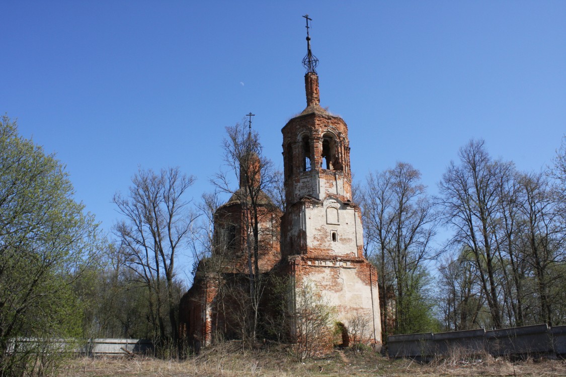 Церковь Георгия Победоносца на Поляне, Галкино (Калуга, город, Калужская область). фасады