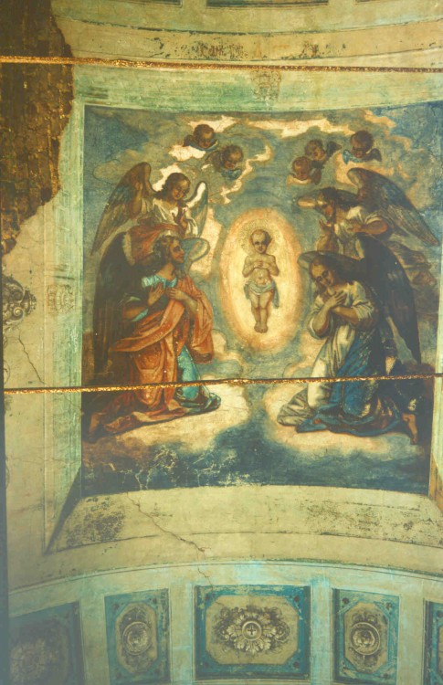 Еськи. Церковь Богоявления Господня. интерьер и убранство, фото 1994