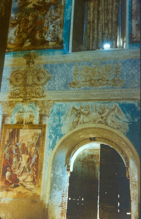 Еськи. Церковь Богоявления Господня. интерьер и убранство, фото 1994