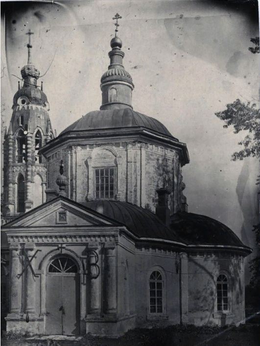 Церковь Успения Пресвятой Богородицы, Грабцево (Ферзиковский район, Калужская область). архивная фотография, Из собрания Калужского объединенного музея-заповедника ( с сайта goskatalog.ru)