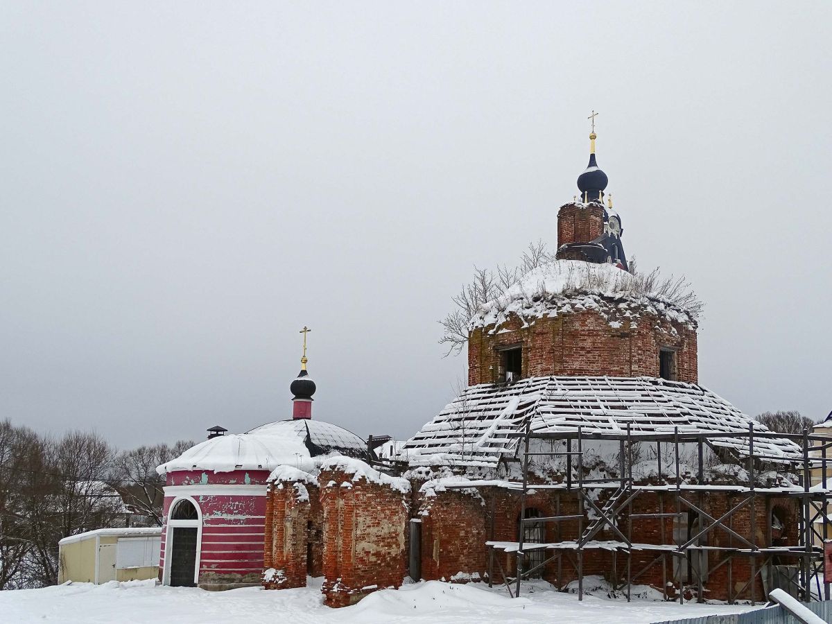 Церковь Успения Пресвятой Богородицы, Грабцево (Ферзиковский район, Калужская область). фасады