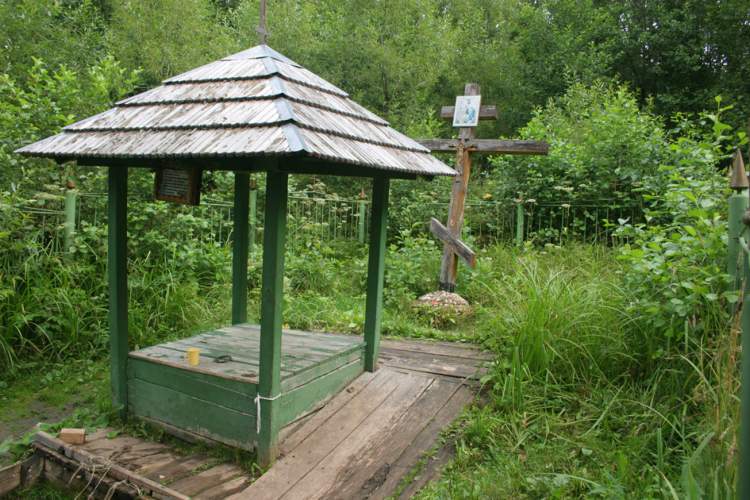 Часовня Троицы Живоначальной, Шалово (Мещовский район, Калужская область). дополнительная информация, Святой источник