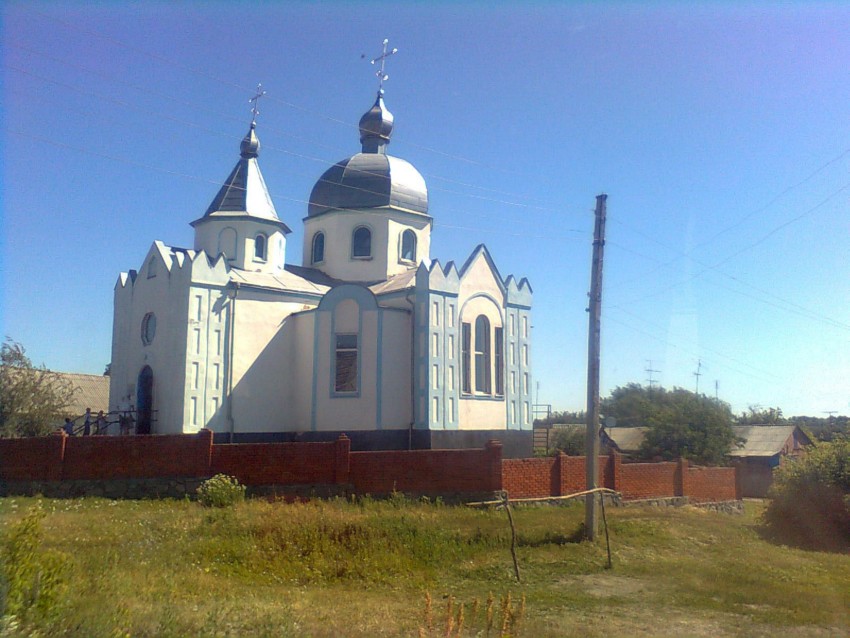 Дублянка. Церковь Покрова Пресвятой Богородицы. общий вид в ландшафте, лето 2010