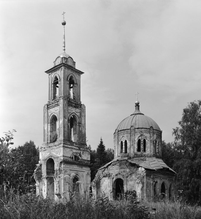 Садуново, урочище. Церковь Николая Чудотворца. фасады