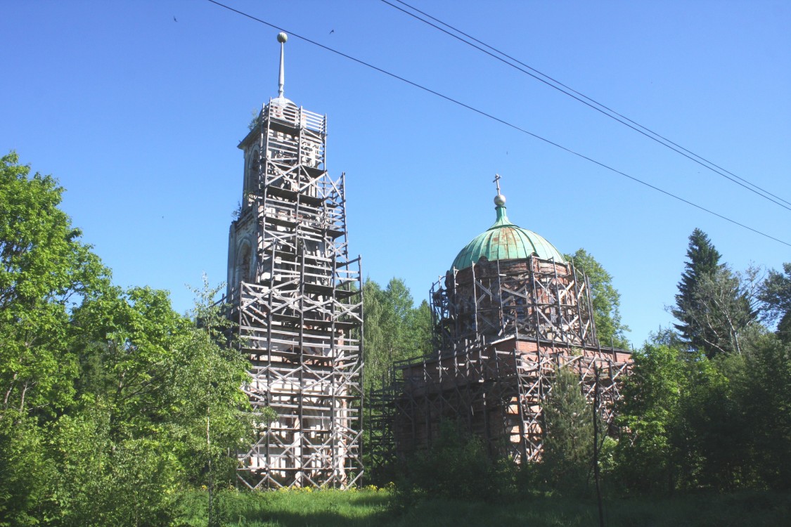 Садуново, урочище. Церковь Николая Чудотворца. фасады