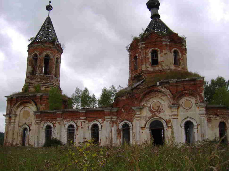 Церковь Троицы Живоначальной, Заборовье (Калининский район, Тверская область). фасады