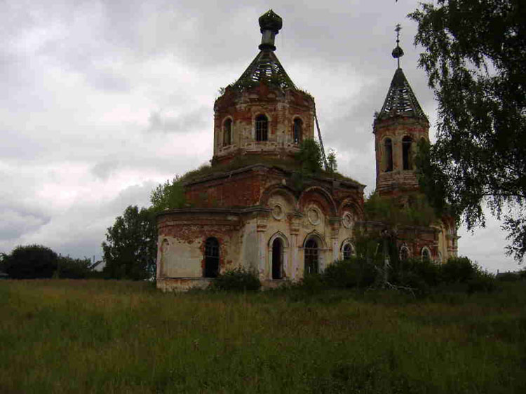 Церковь Троицы Живоначальной, Заборовье (Калининский район, Тверская область). фасады